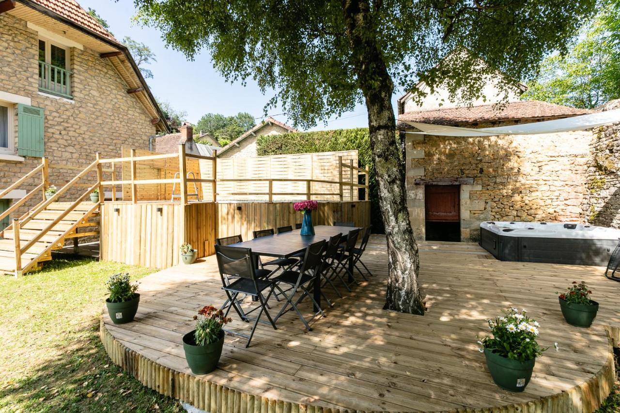 Wonderful House In Sarlat Center With Heated Pool & Jaccuzi Sarlat-la-Canéda Exterior foto